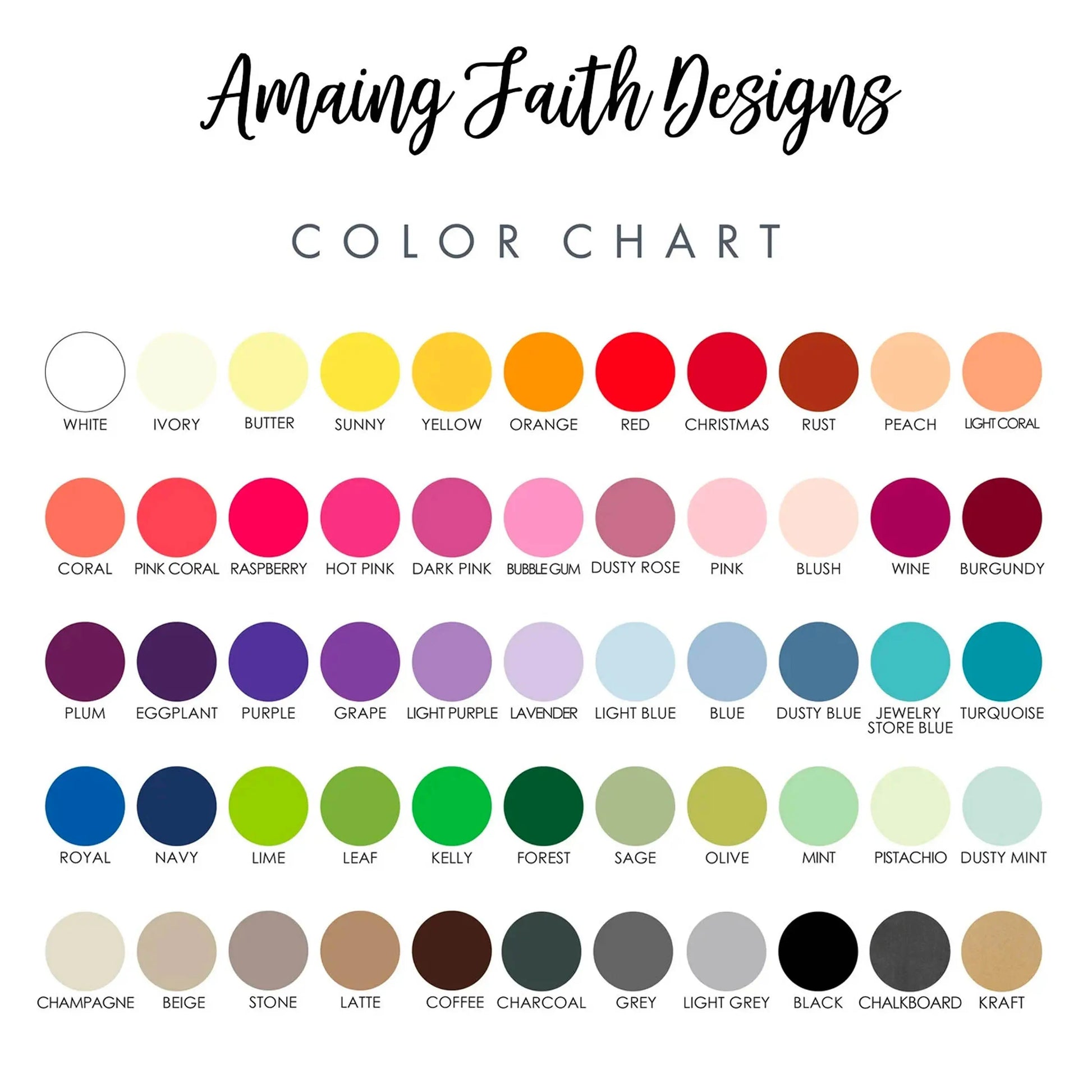 Wedding Stickers Amazing Faith Designs