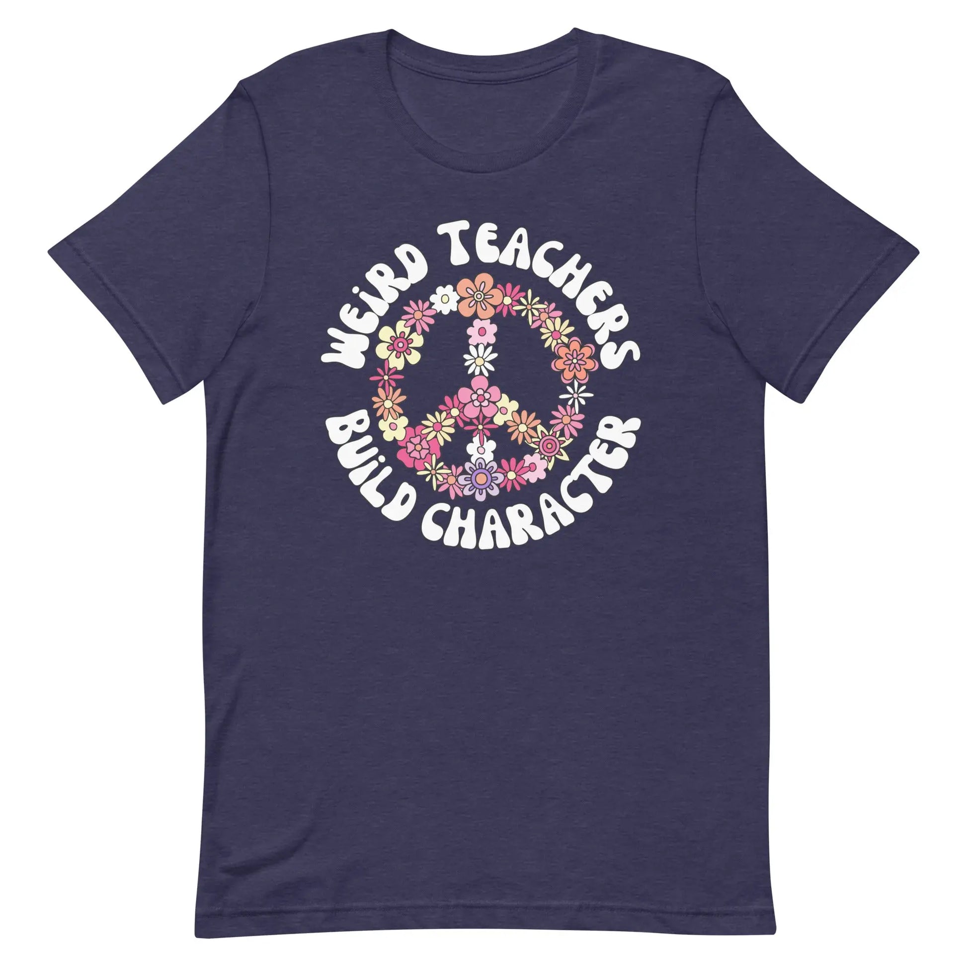Weird Teachers Build Character t-shirt | Retro Teacher's Shirt Amazing Faith Designs