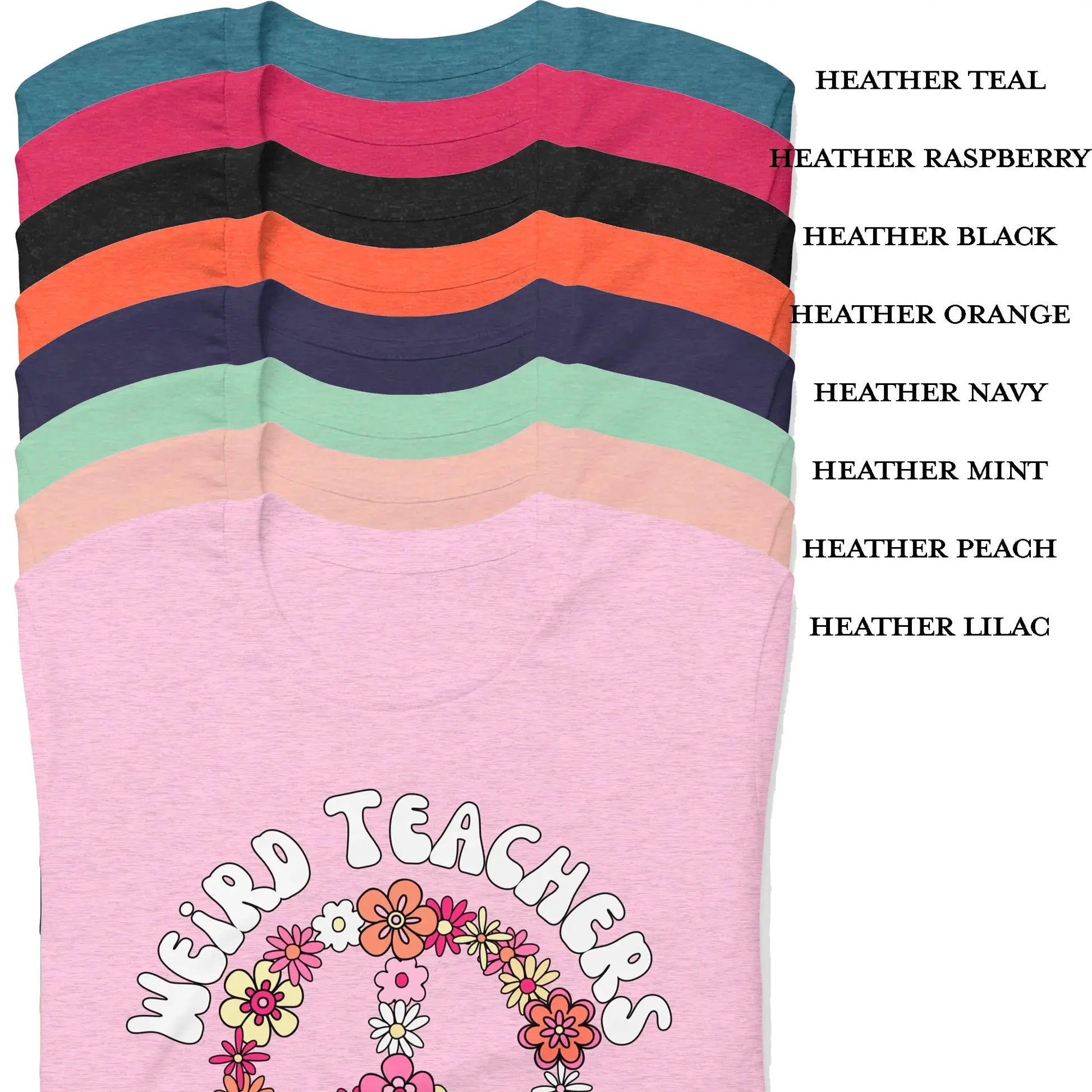 Weird Teachers Build Character t-shirt | Retro Teacher's Shirt Amazing Faith Designs