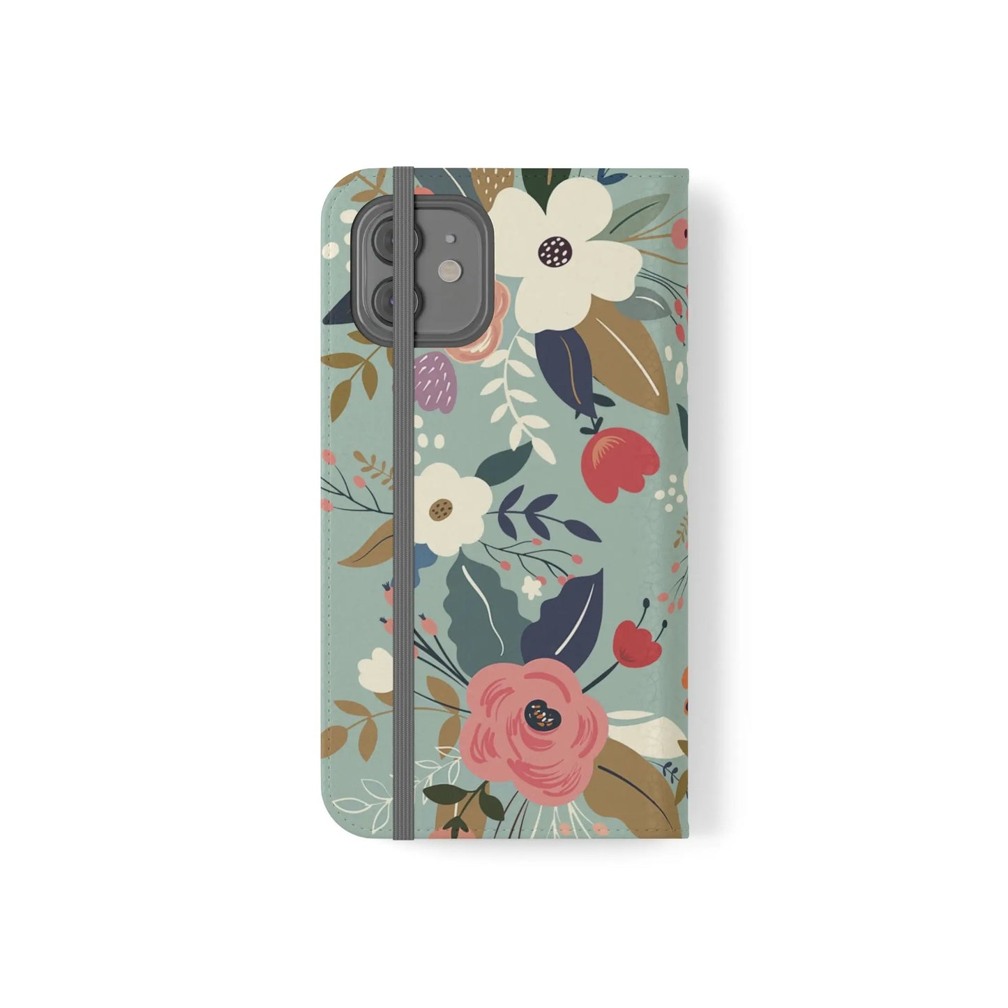 Whatever is Lovely Floral Flip Phone Case Printify
