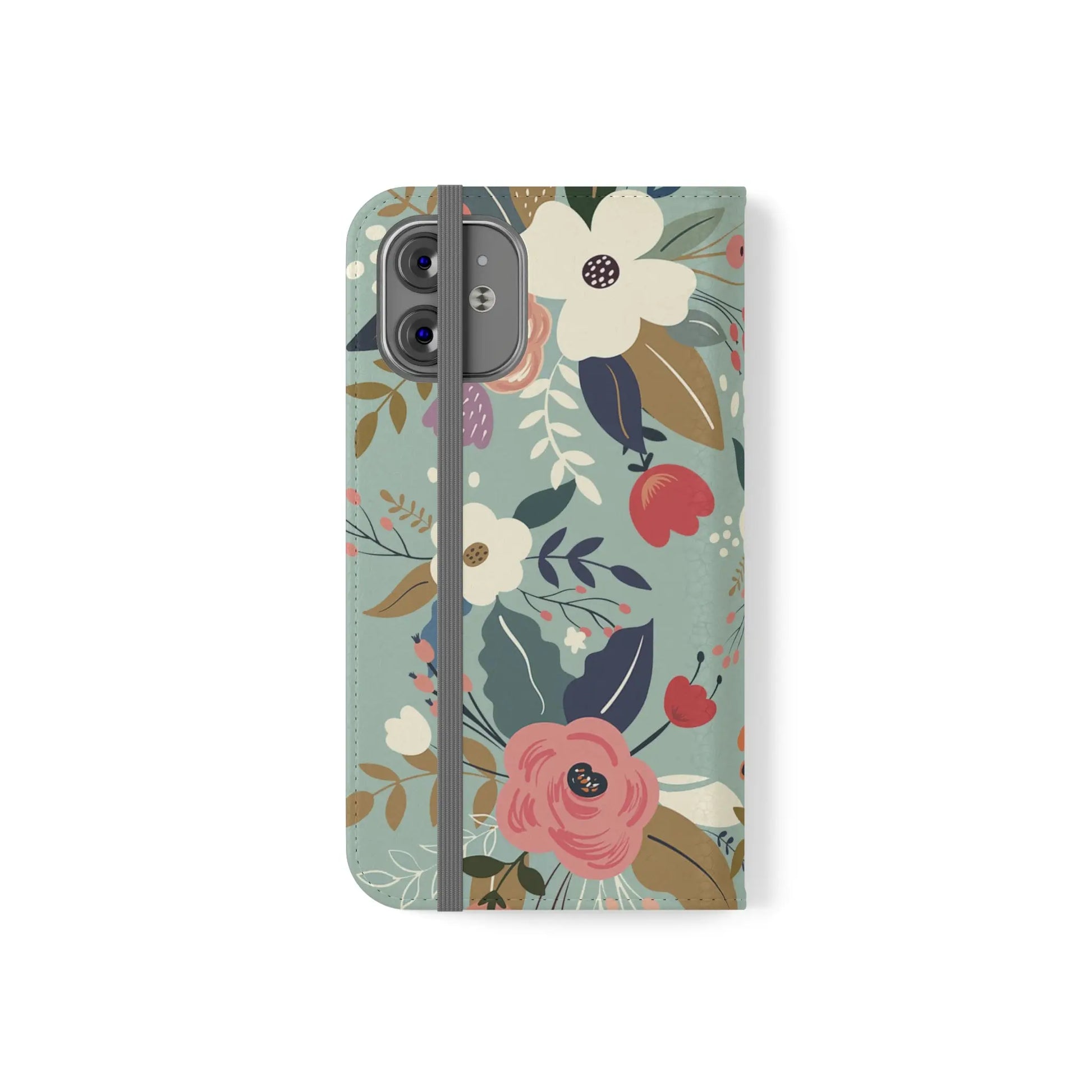 Whatever is Lovely Floral Flip Phone Case Printify
