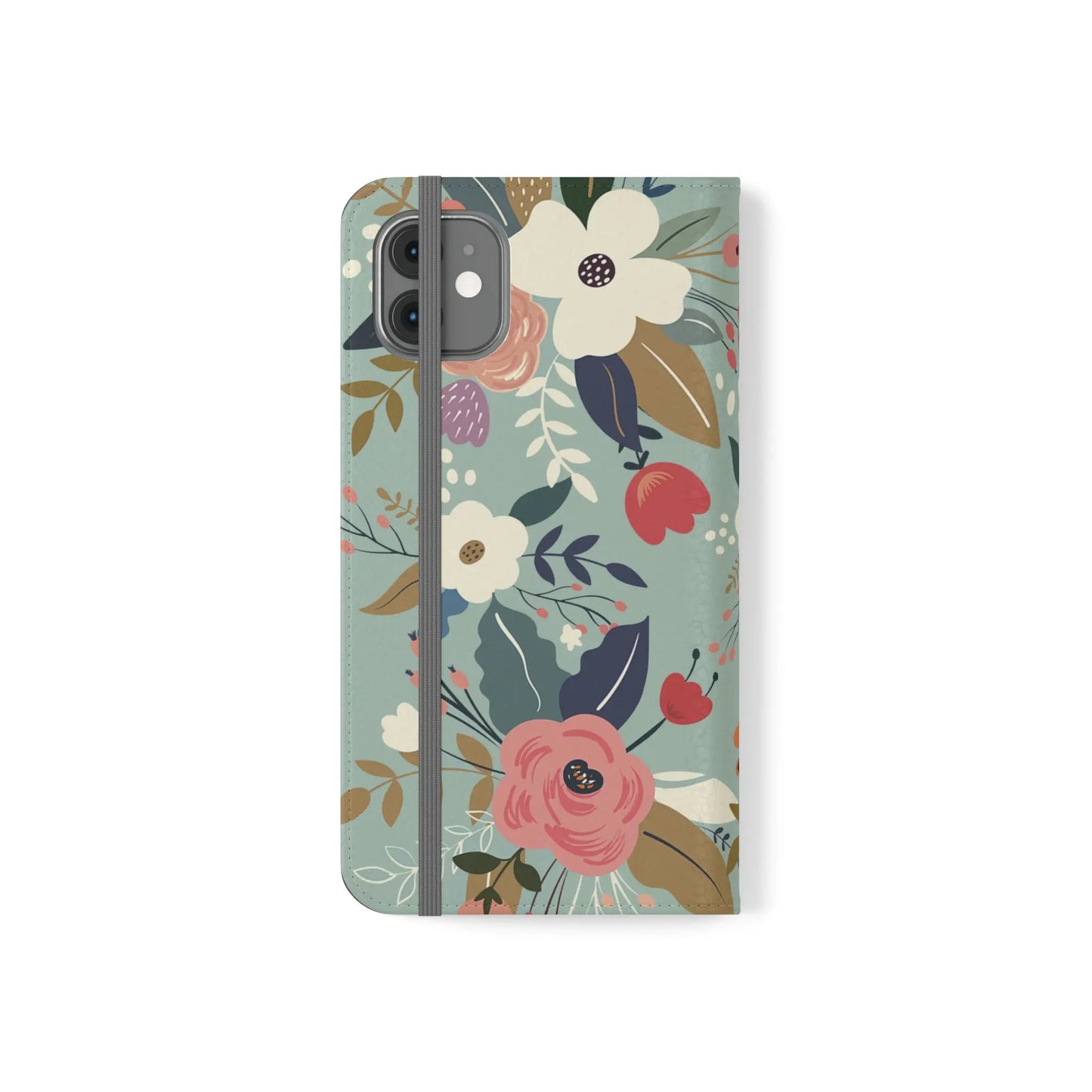 Whatever is Lovely Floral Flip Phone Case Printify
