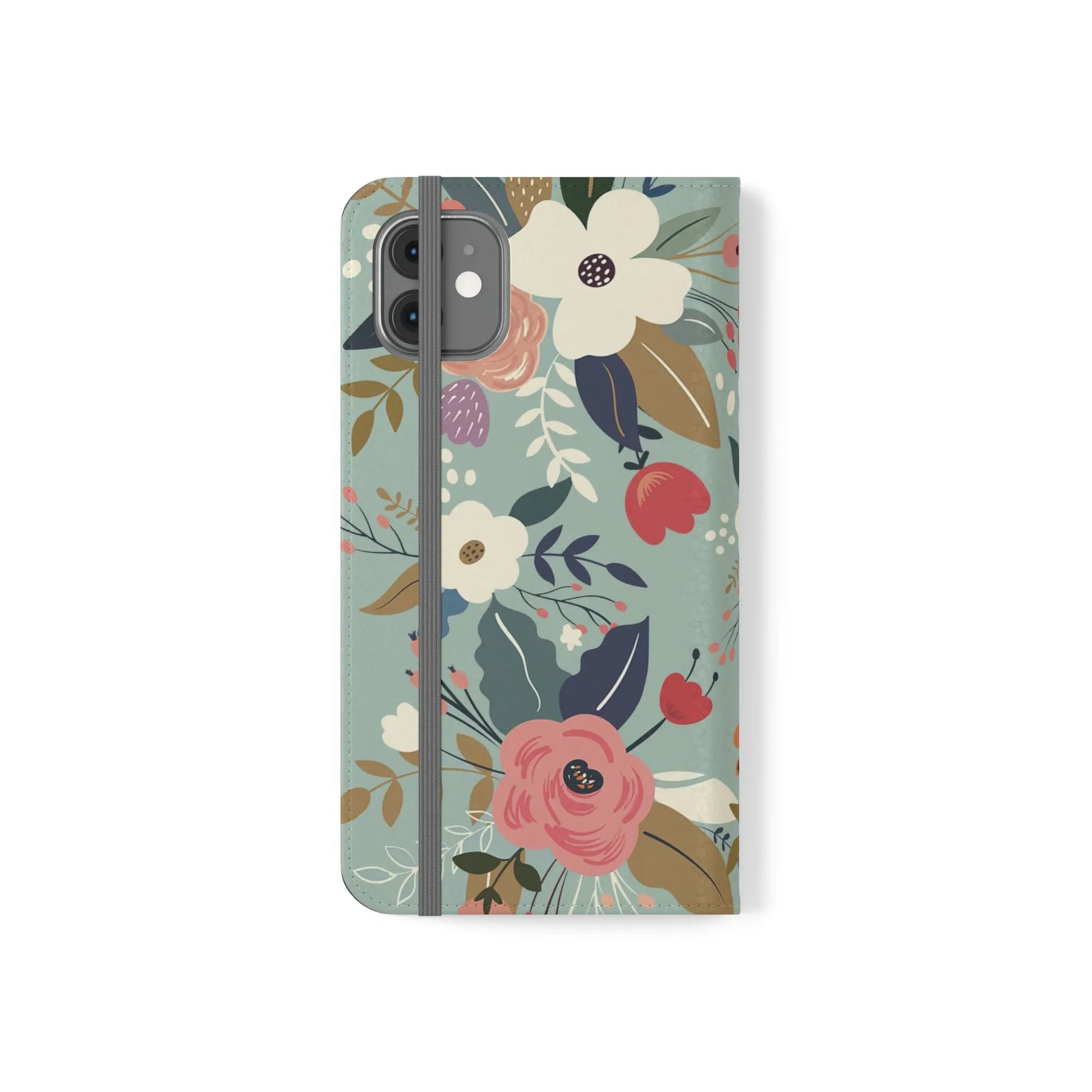 Whatever is Lovely Floral Flip Phone Case Printify