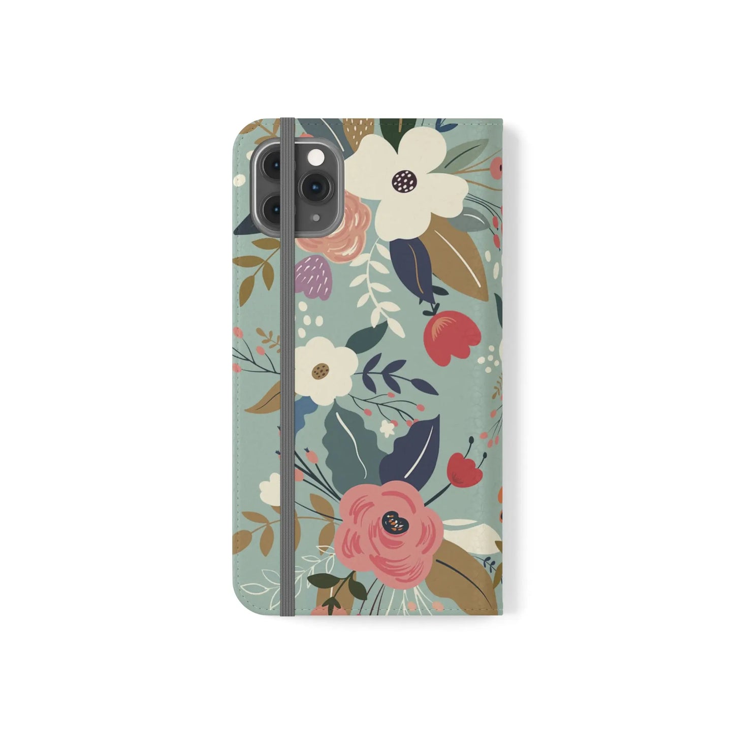 Whatever is Lovely Floral Flip Phone Case Printify