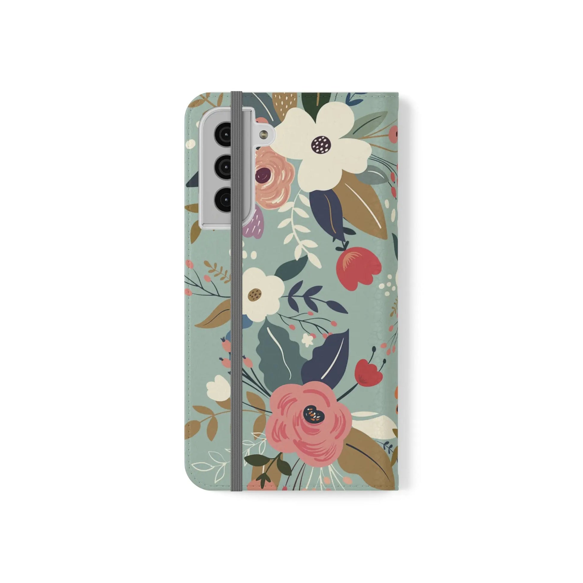 Whatever is Lovely Floral Flip Phone Case Printify
