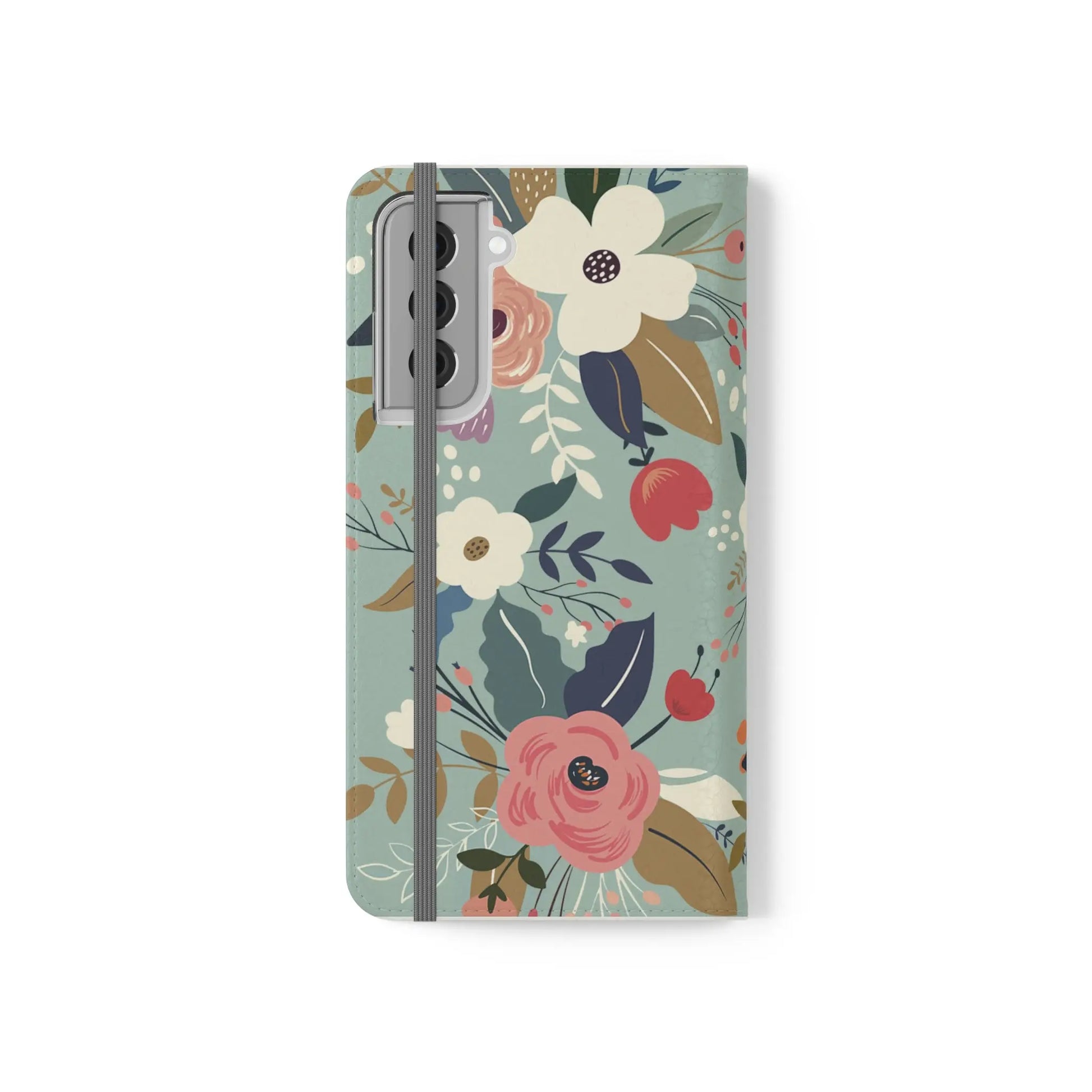 Whatever is Lovely Floral Flip Phone Case Printify