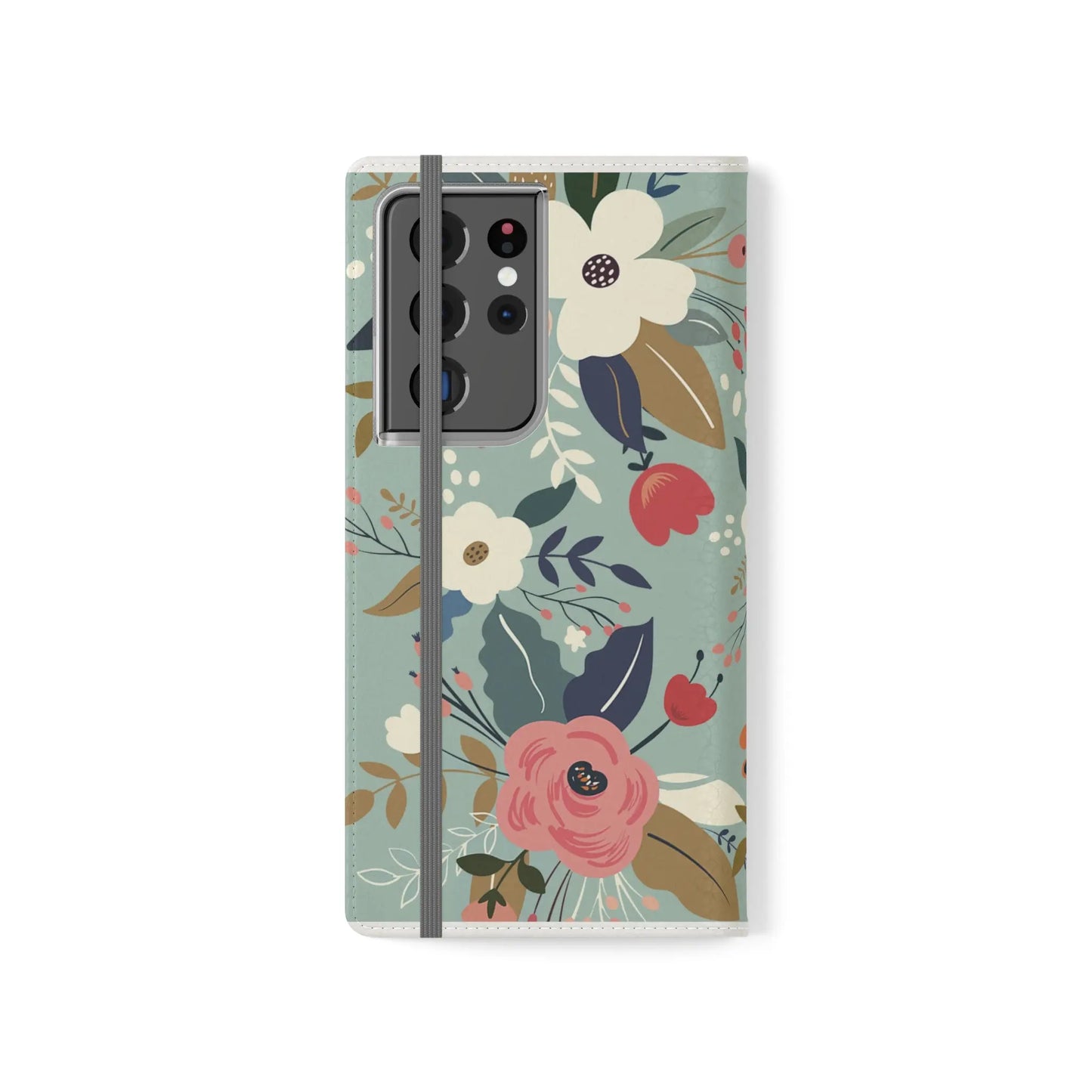 Whatever is Lovely Floral Flip Phone Case Printify