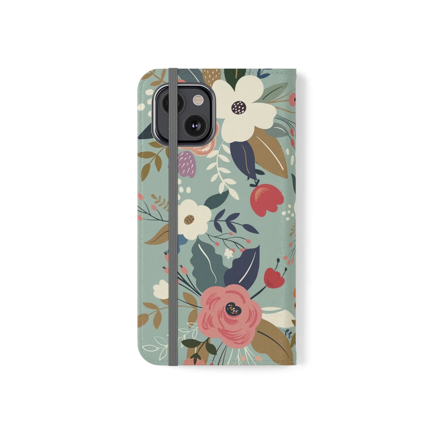Whatever is Lovely Floral Flip Phone Case Printify