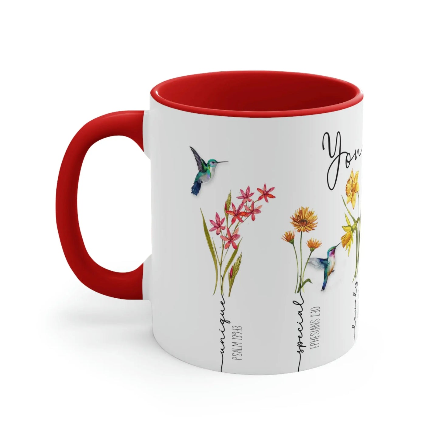 Wildflowers You are Special Scripture Coffee Mug, 11oz | Christian Gift Printify