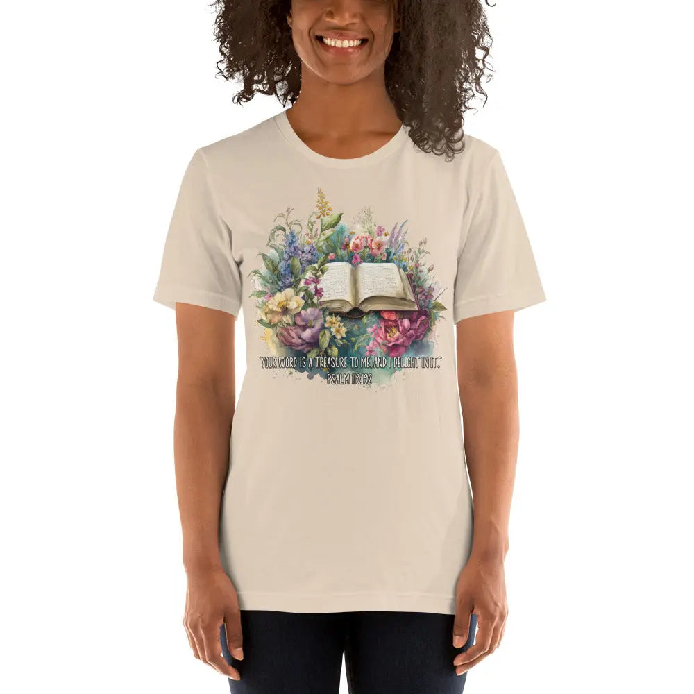 Your Word Floral Shirt Amazing Faith Designs