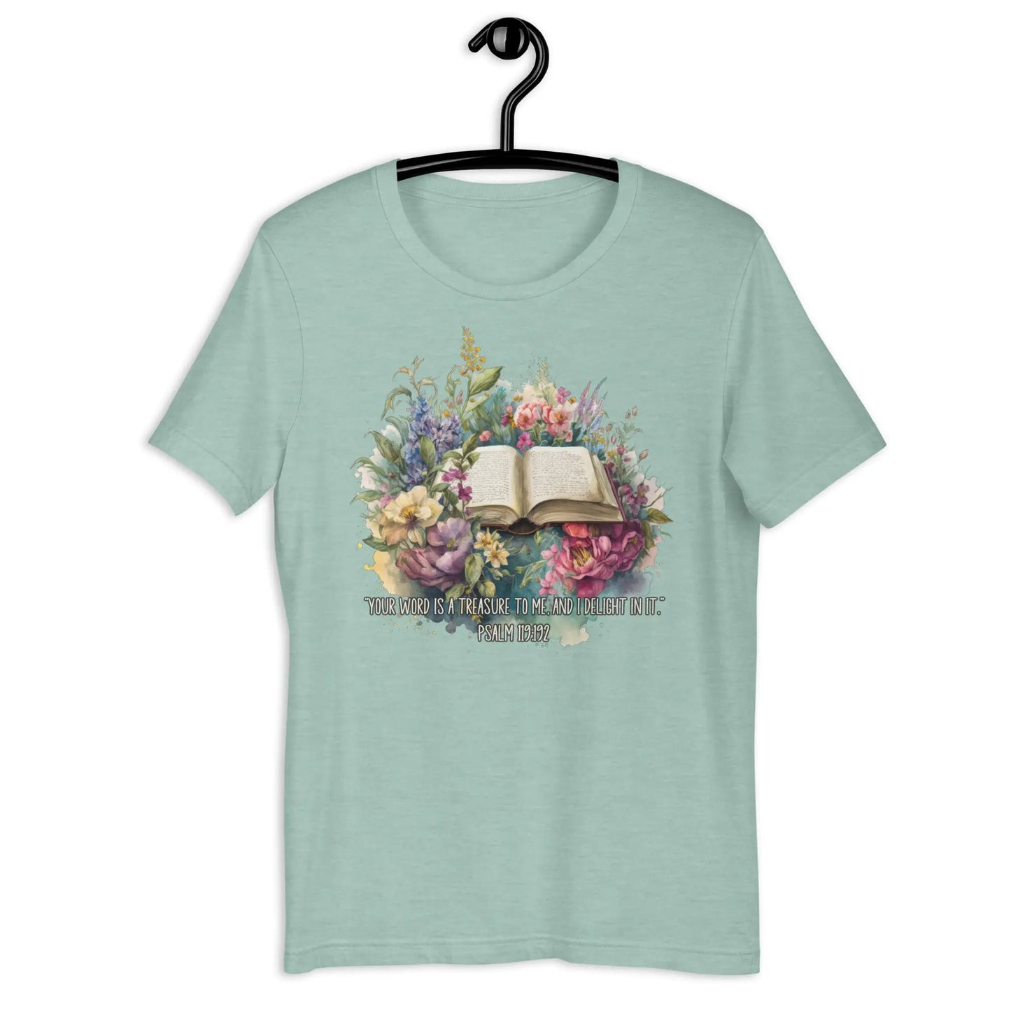 Your Word Floral Shirt Amazing Faith Designs