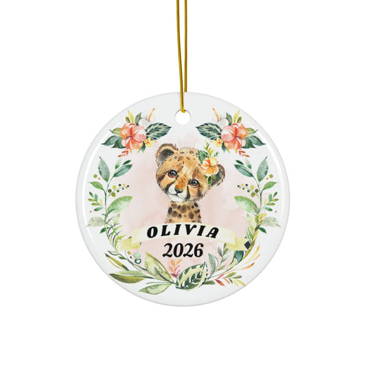 Cheetah Girls Personalized Ceramic Ornament
