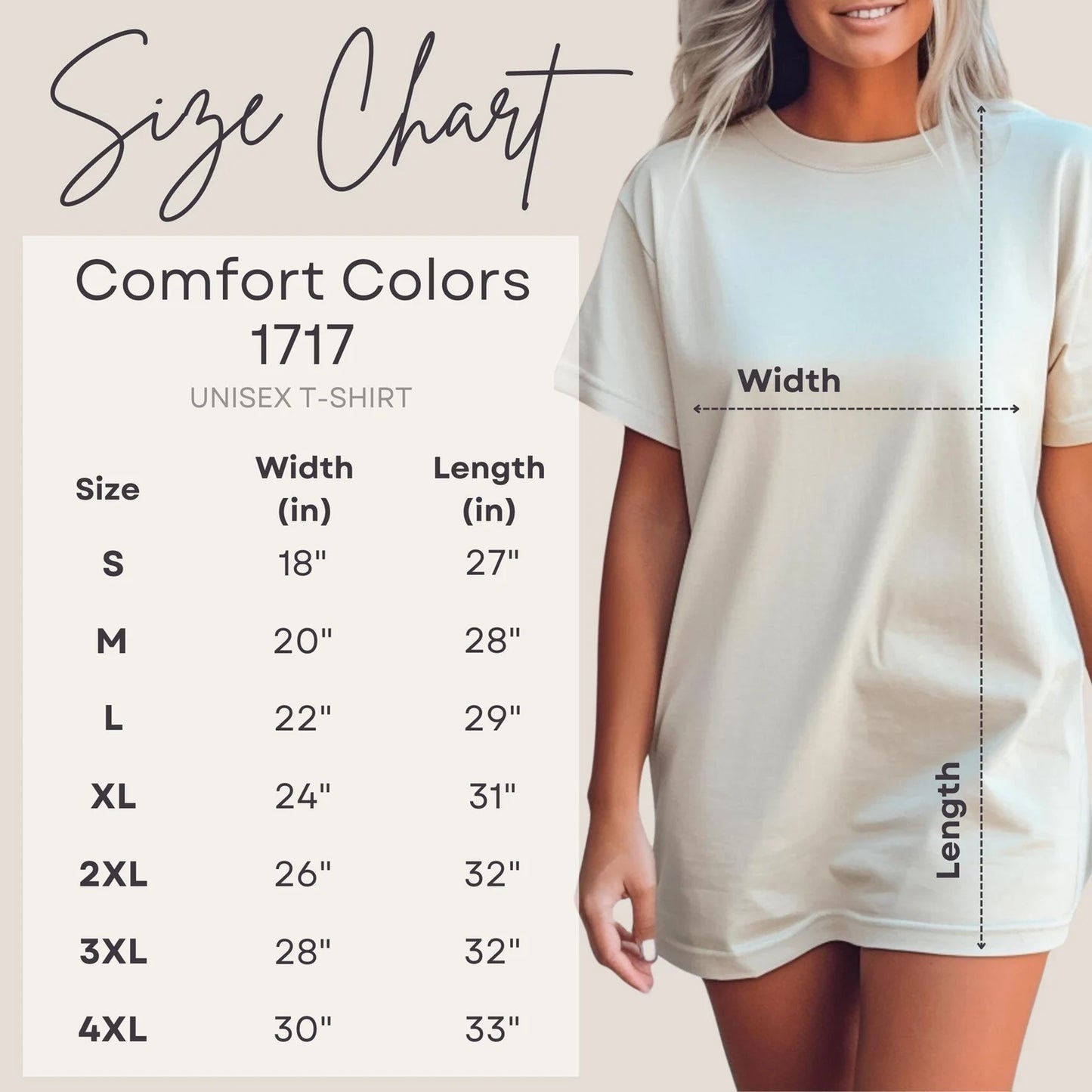 Custom Logo Comfort Colors Shirt with back print - Amazing Faith Designs