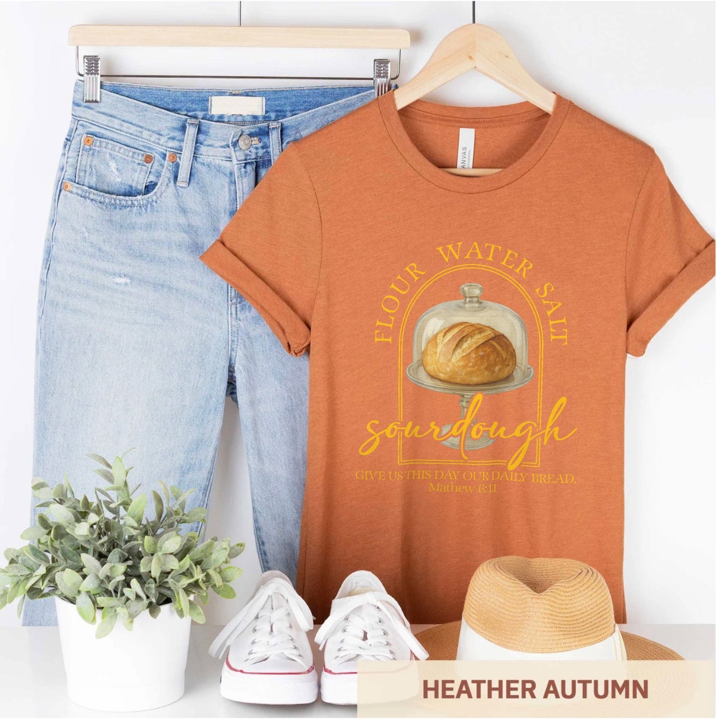 Sourdough Scripture Christian Shirt - Amazing Faith Designs