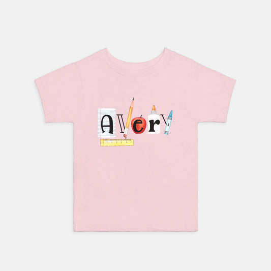 Back to School Toddler Shirt - Amazing Faith Designs