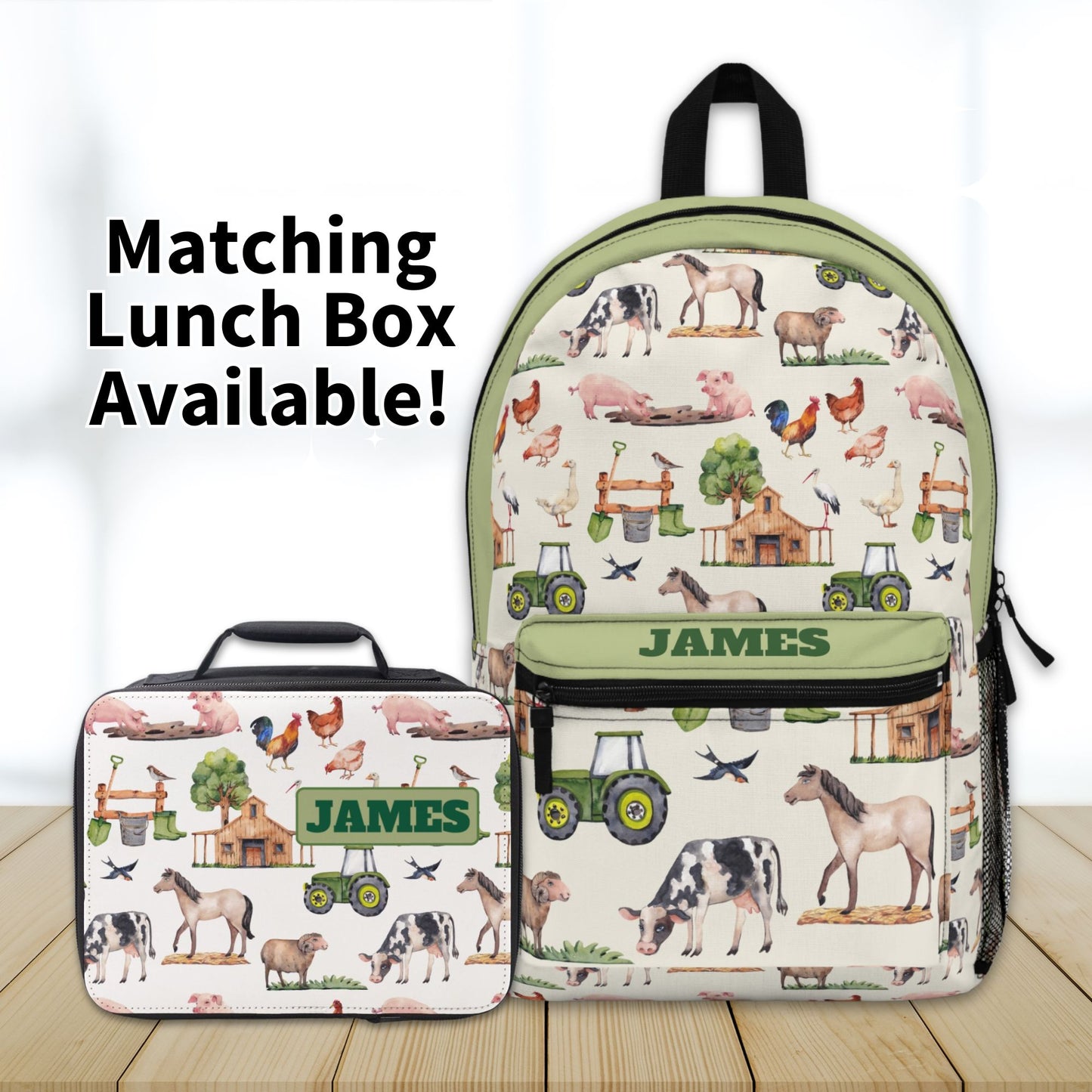 Farm Personalized Backpack - Amazing Faith Designs