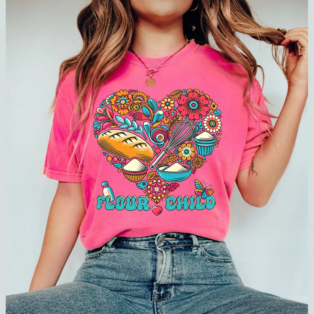 Flour Child Sourdough Retro Unisex Shirt - Amazing Faith Designs