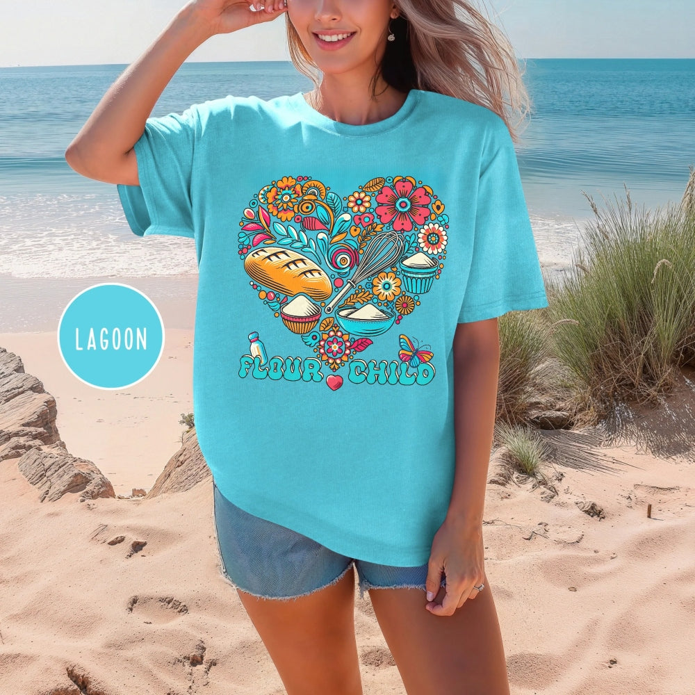Flour Child Sourdough Retro Unisex Shirt - Amazing Faith Designs