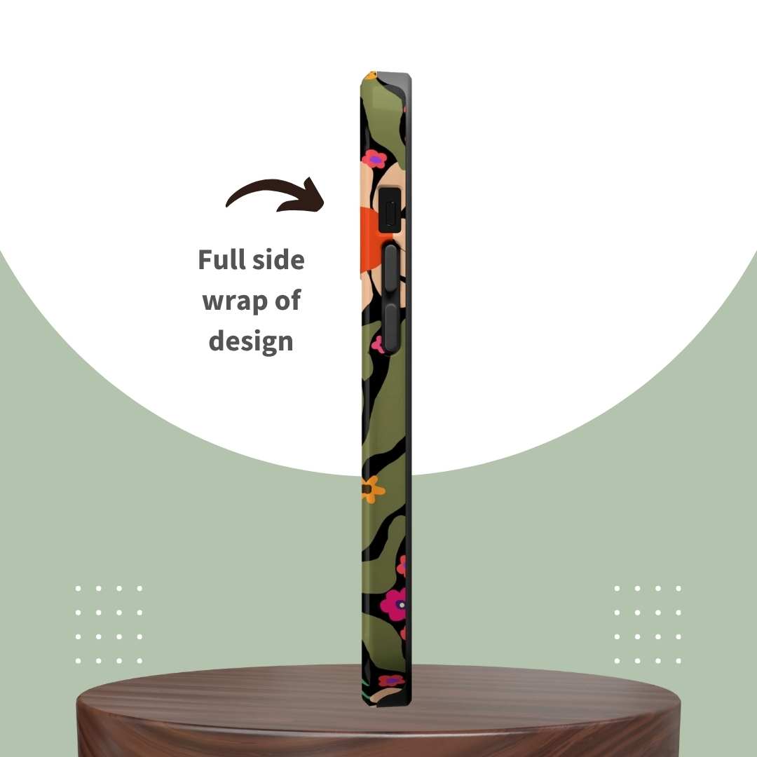 Flour Water Salt Floral MagSafe iPhone Case - Amazing Faith Designs