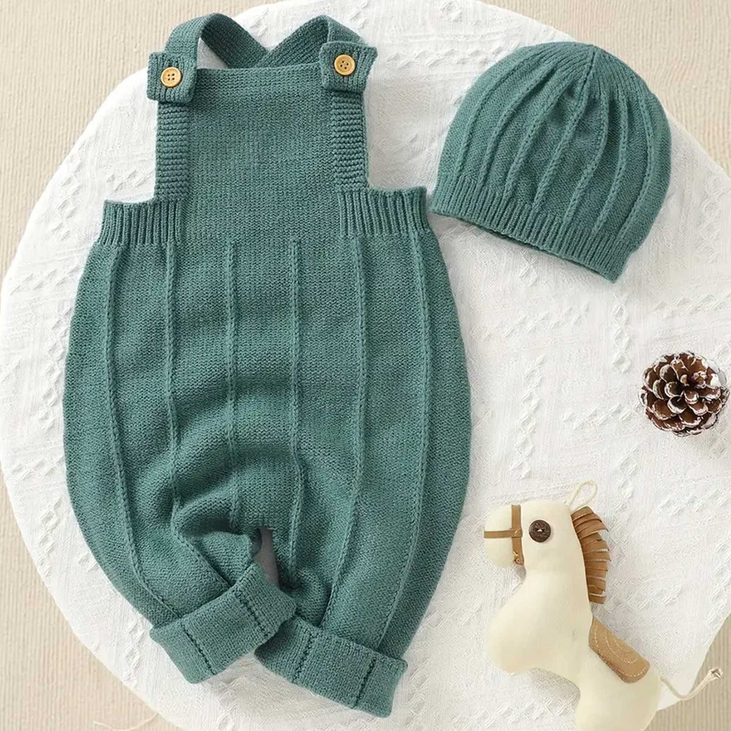 Hand Embroidered Initial Knit Romper - Amazing Faith Designs
