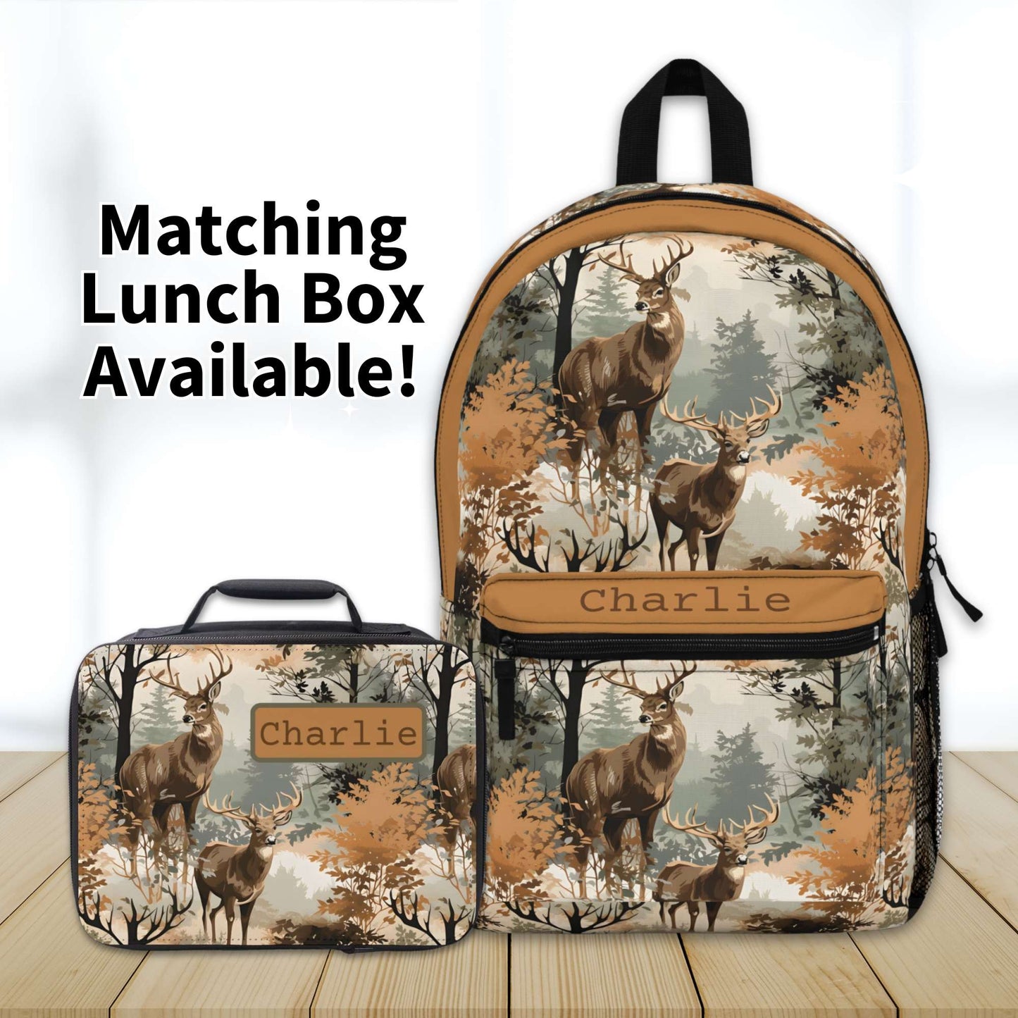 Deer Hunting Personalized Lunch Box - Amazing Faith Designs