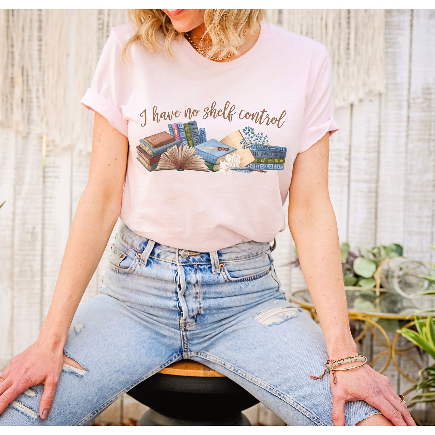 No Shelf Control Book Club Shirt - Amazing Faith Designs