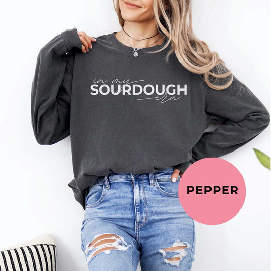 In My Sourdough Era Long Sleeve T-Shirt - Amazing Faith Designs