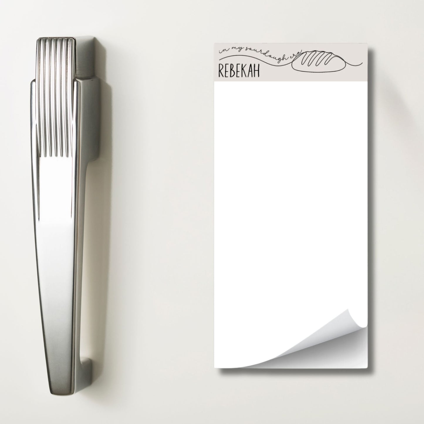 In My Sourdough Era Personalized Magnetic Notepads - Amazing Faith Designs
