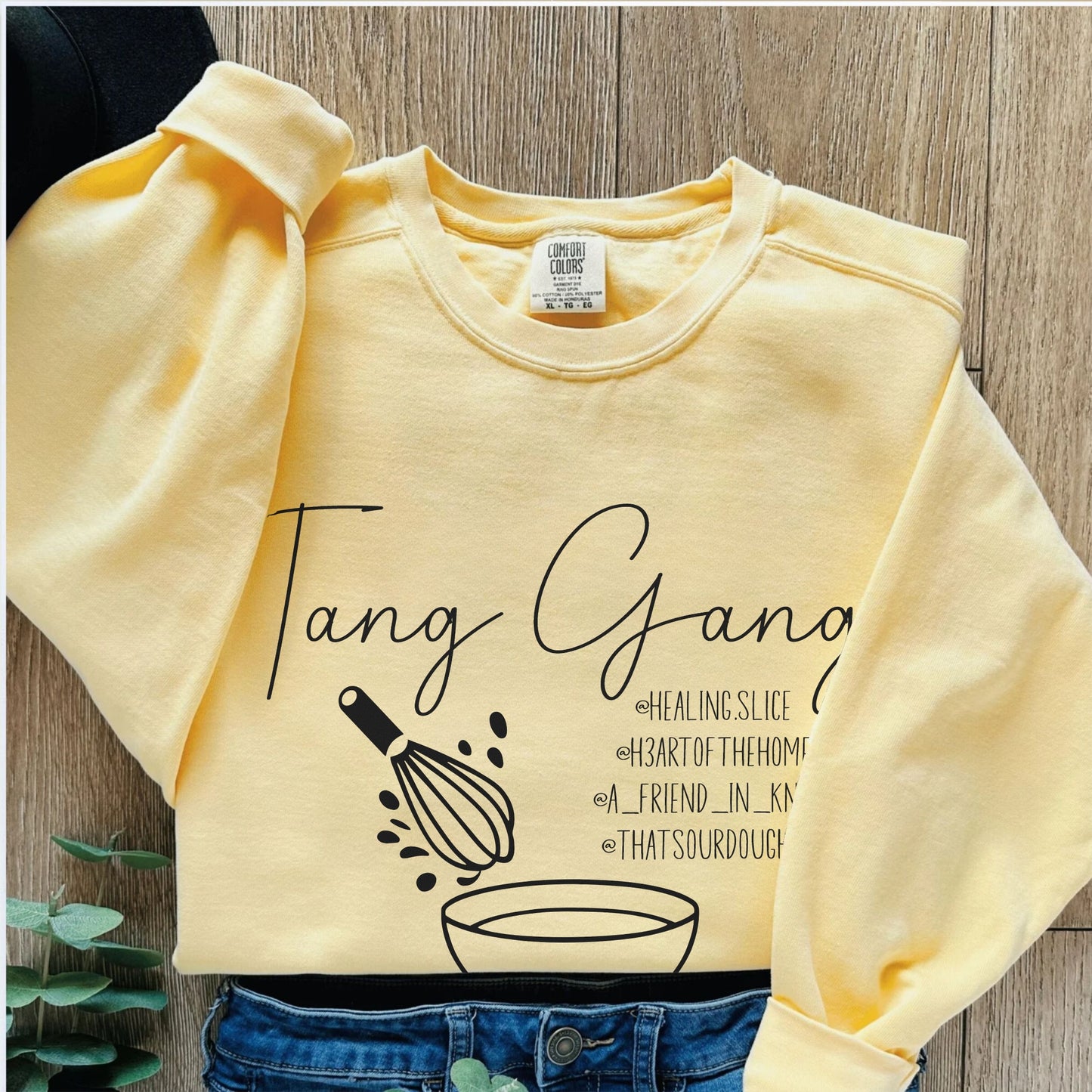 Tang Gang Sourdough Lightweight Sweatshirt - Amazing Faith Designs