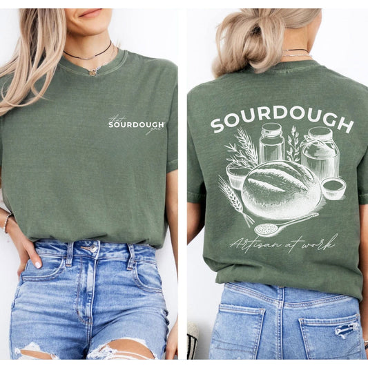 That Sourdough Gal Artisan Unisex Garment-Dyed T-shirt - Amazing Faith Designs