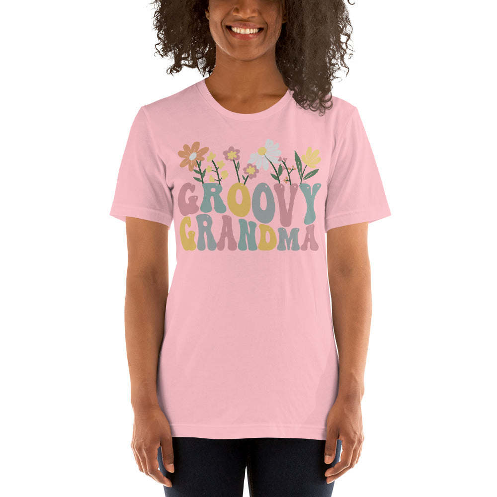 Groovy Grandma T-shirt - Amazing Faith Designs