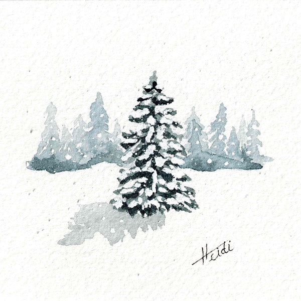 Mini Original Watercolor Paintings - Choose from a Variety - Amazing Faith Designs