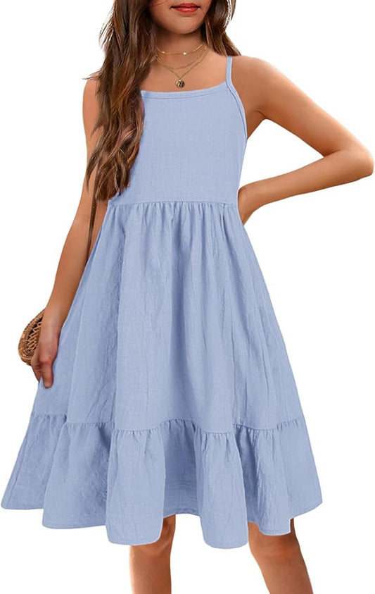 Hand Embroidered Girls Sundress - Amazing Faith Designs