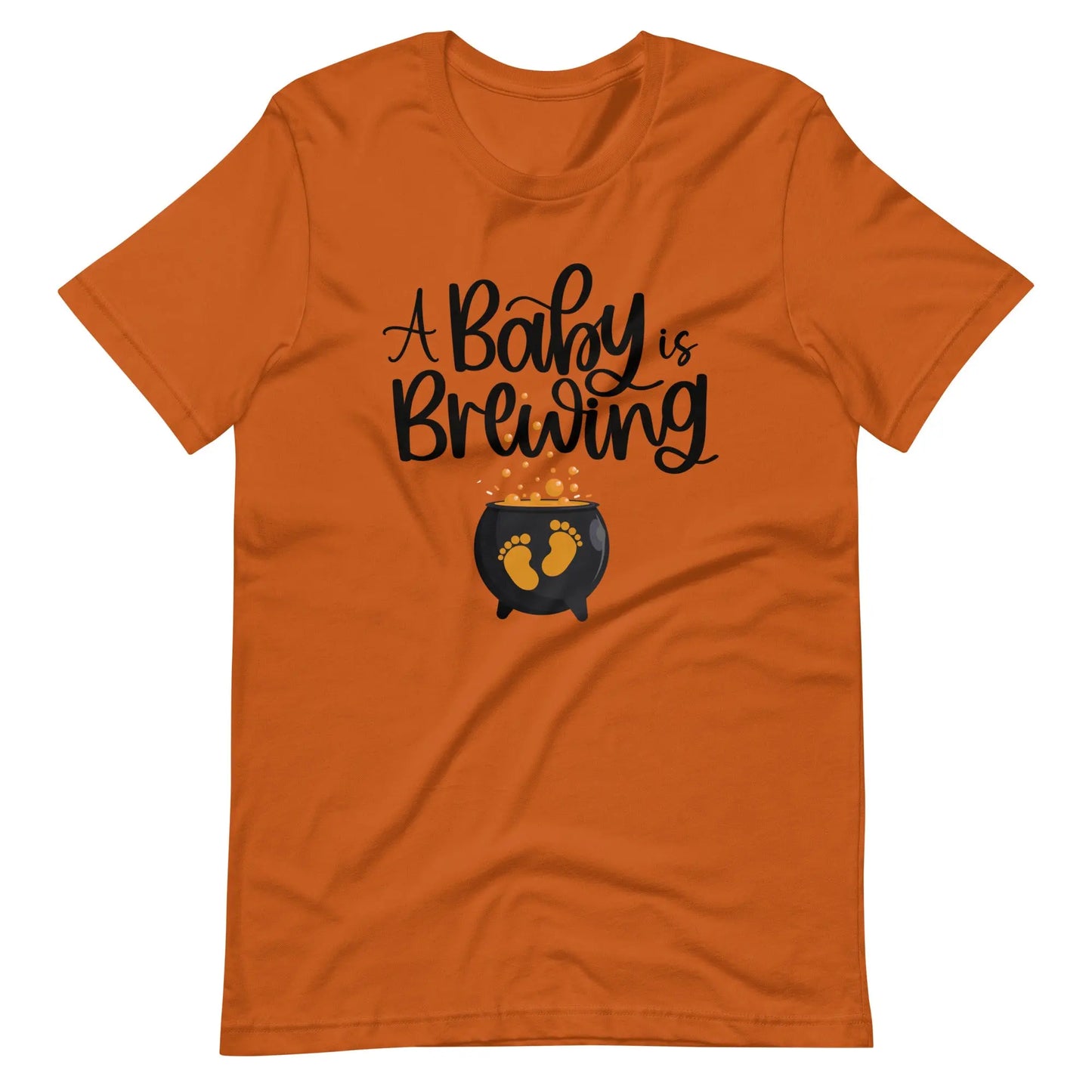 Baby is Brewing Halloween Pregnancy Shirt, Maternity Halloween Tee, Cute Fall Pregnancy Reveal Tshirt Amazing Faith Designs