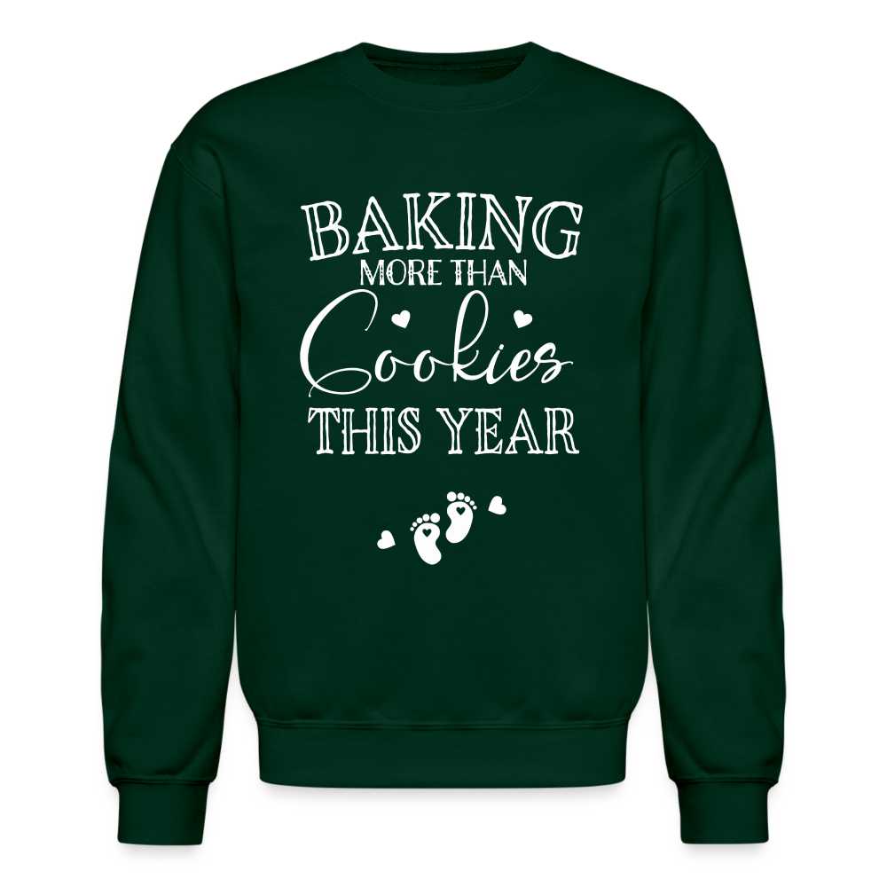 Baking More then Cookies This Year Sweatshirt, Pregnancy Announcement Sweatshirt SPOD