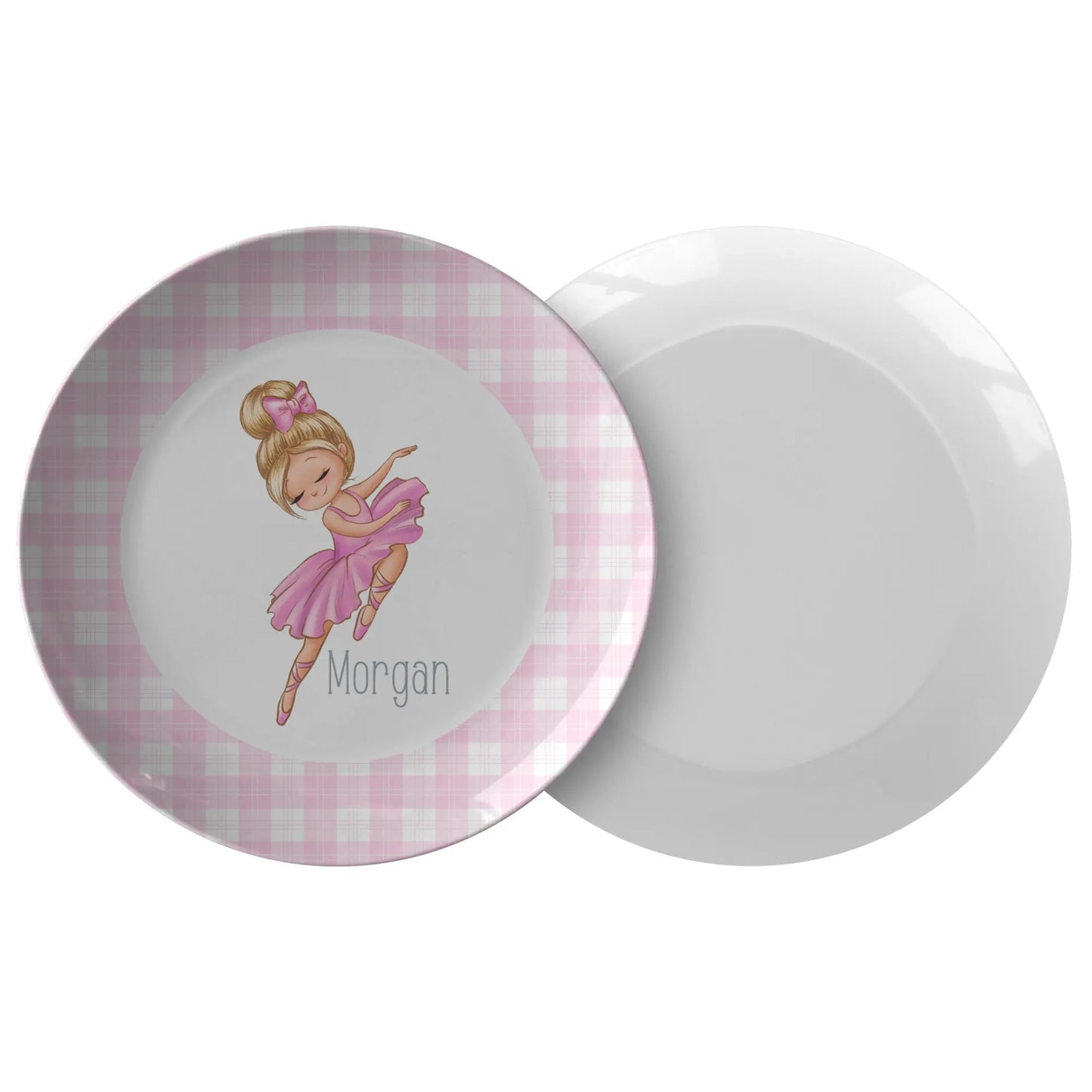Ballerina Personalized Plate for Kids - Gift for Dancer teelaunch