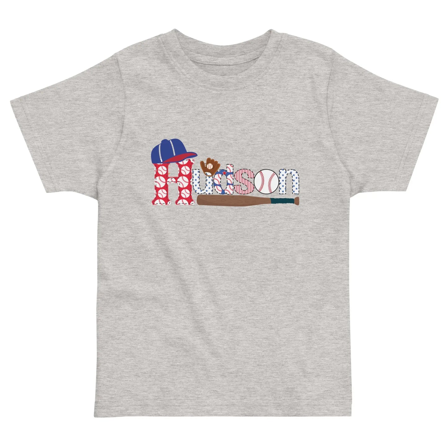 Baseball Personalized Toddler T-shirt Amazing Faith Designs