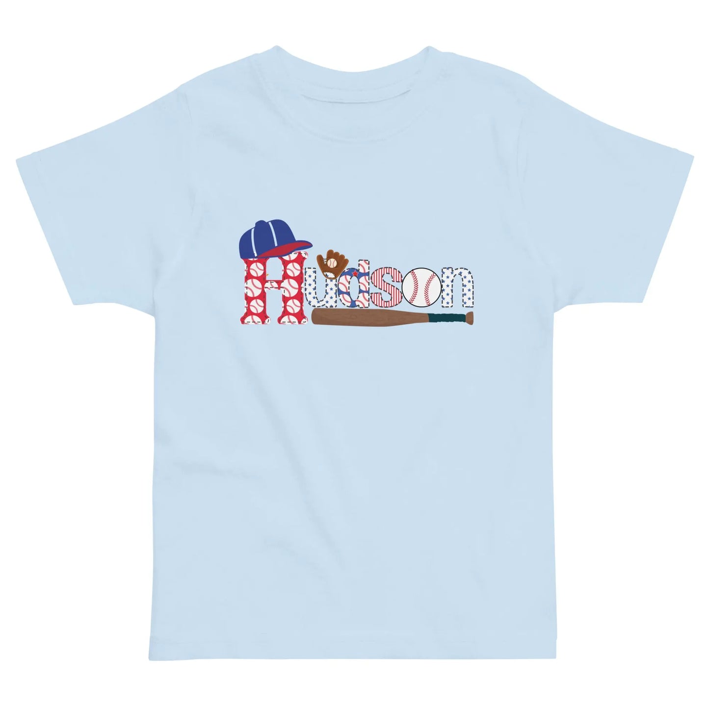 Baseball Personalized Toddler T-shirt Amazing Faith Designs