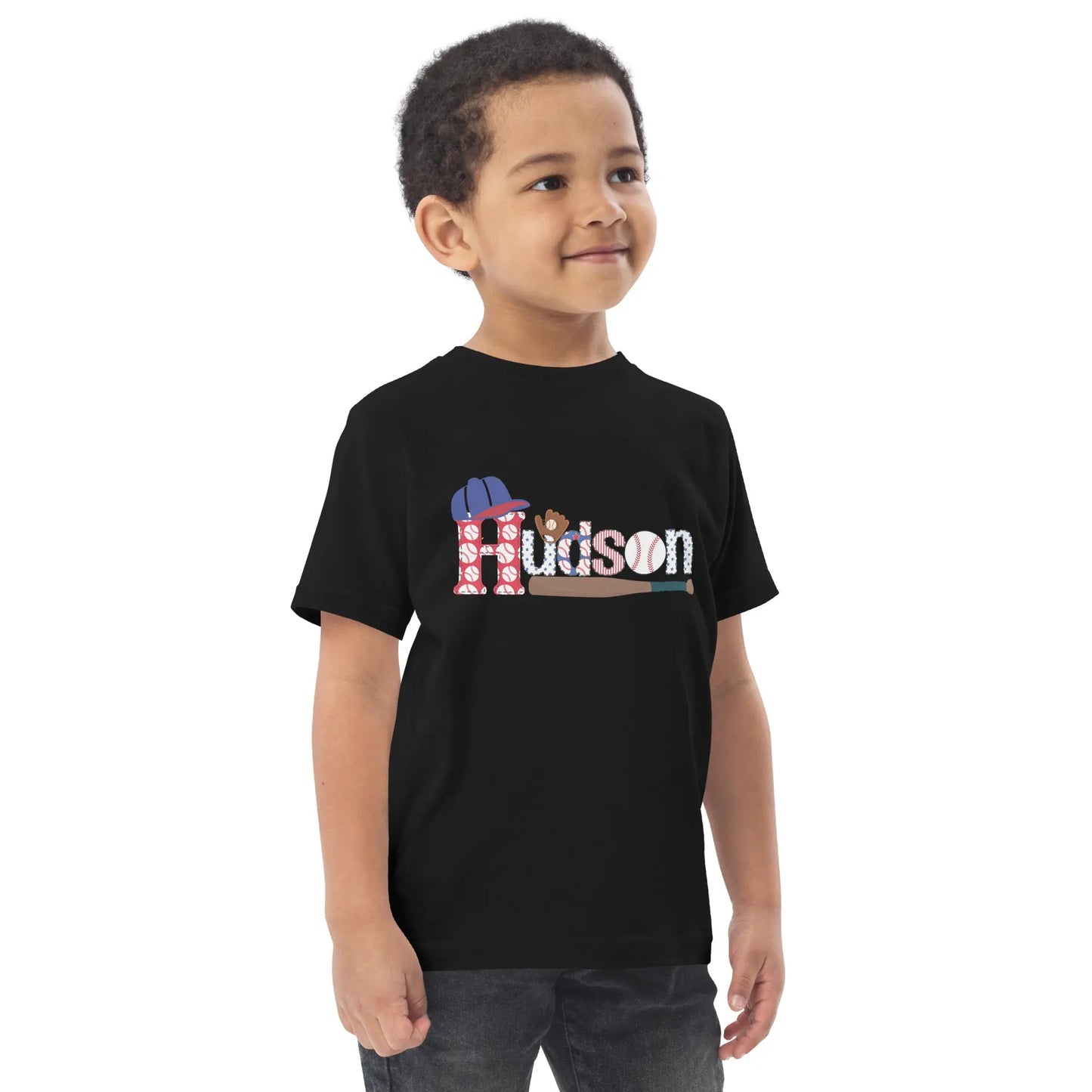 Baseball Personalized Toddler T-shirt Amazing Faith Designs
