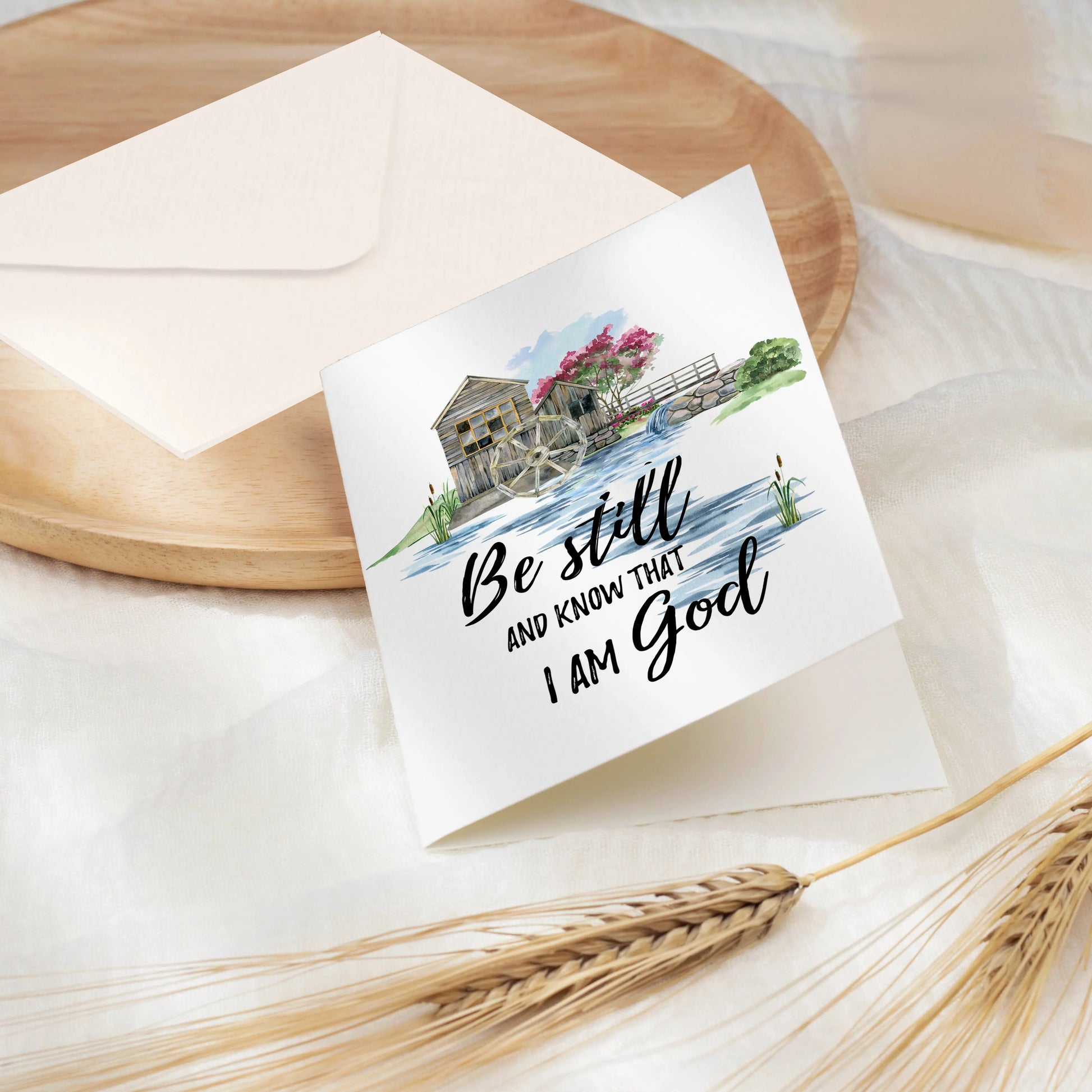 Be Still and Know Inspirational Cards Amazing Faith Designs