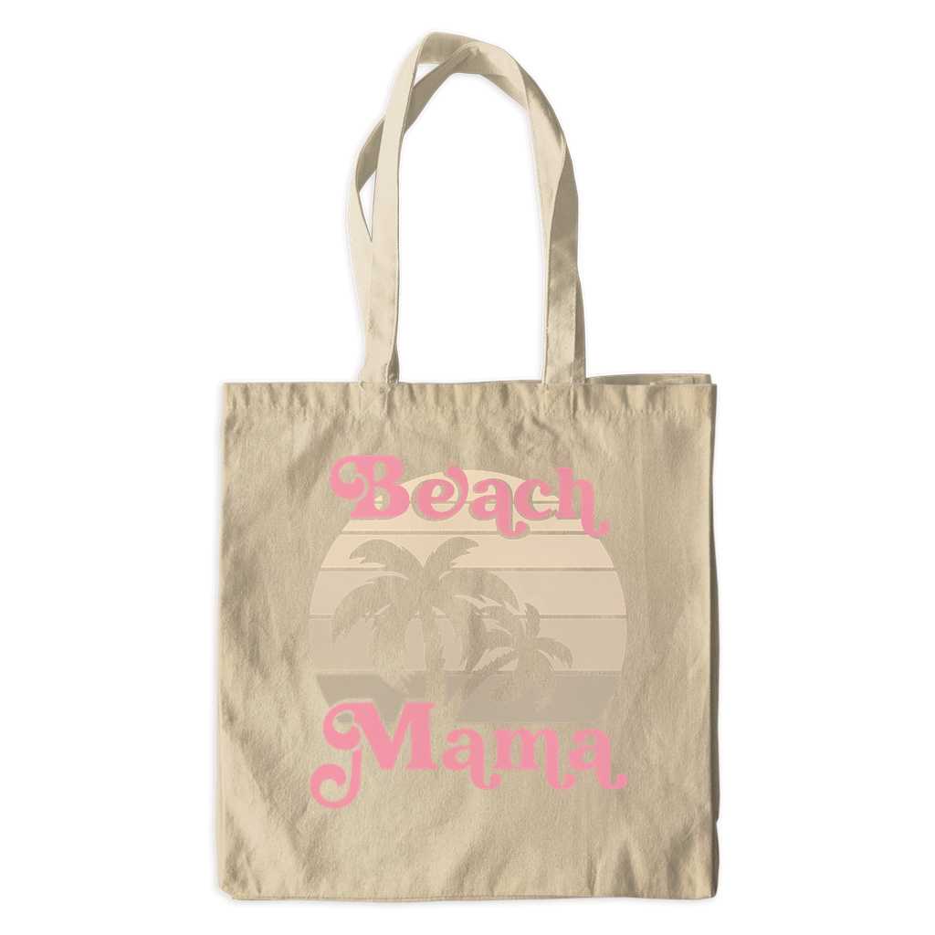 Beach Mama Canvas Tote Bags Amazing Faith Designs
