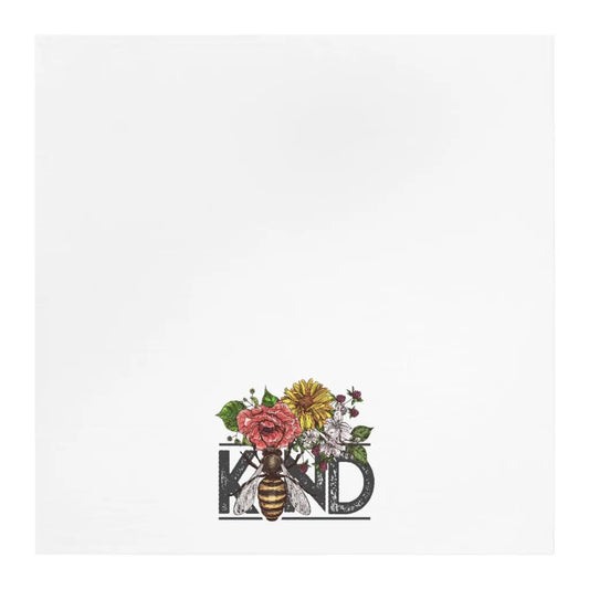 Bee Kind Tea Towel, Be Nice Kitchen Towel, Dish Towel, Kindness Towel, Bumble Bee Towel Printify