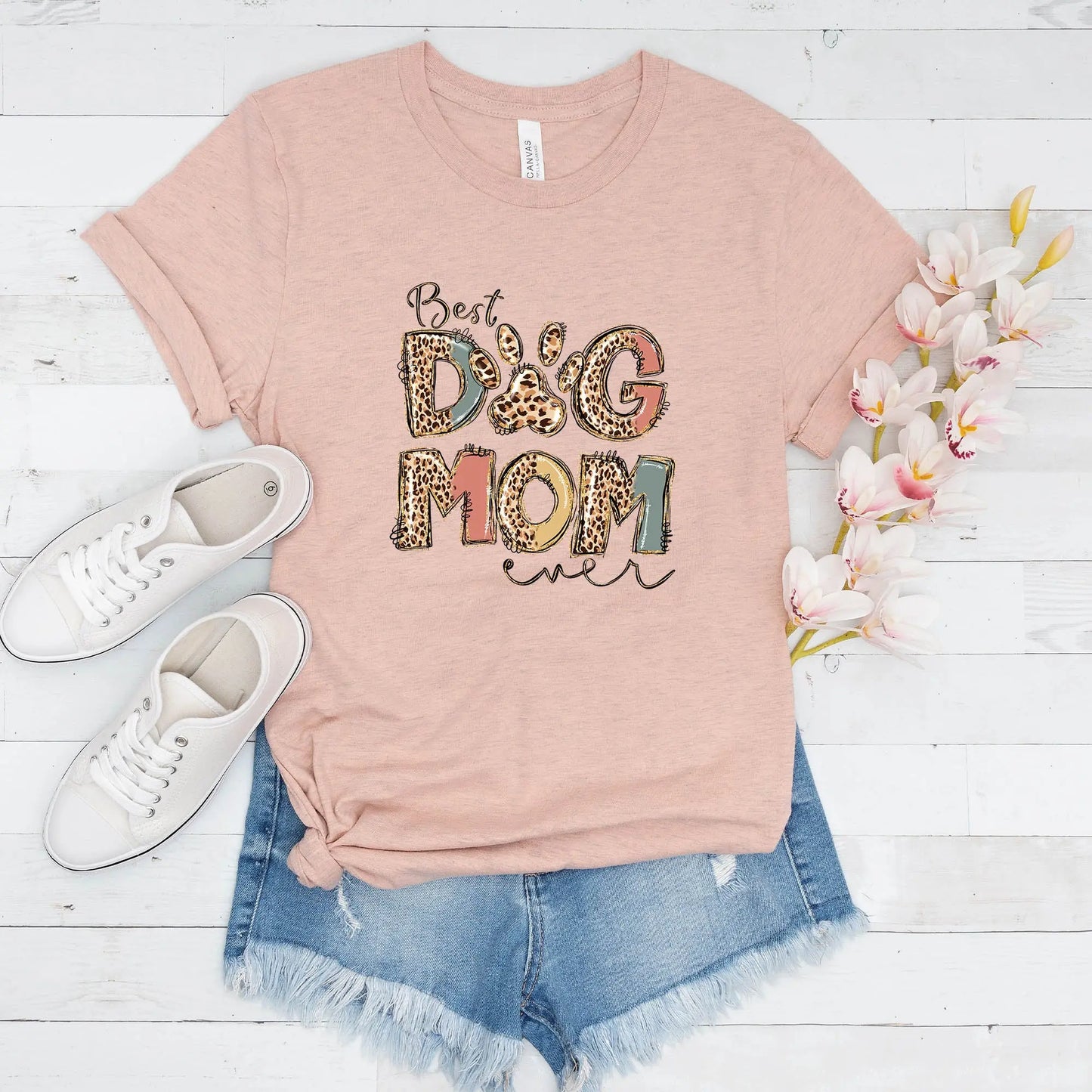 Best Dog Mom Ever t-shirt Amazing Faith Designs