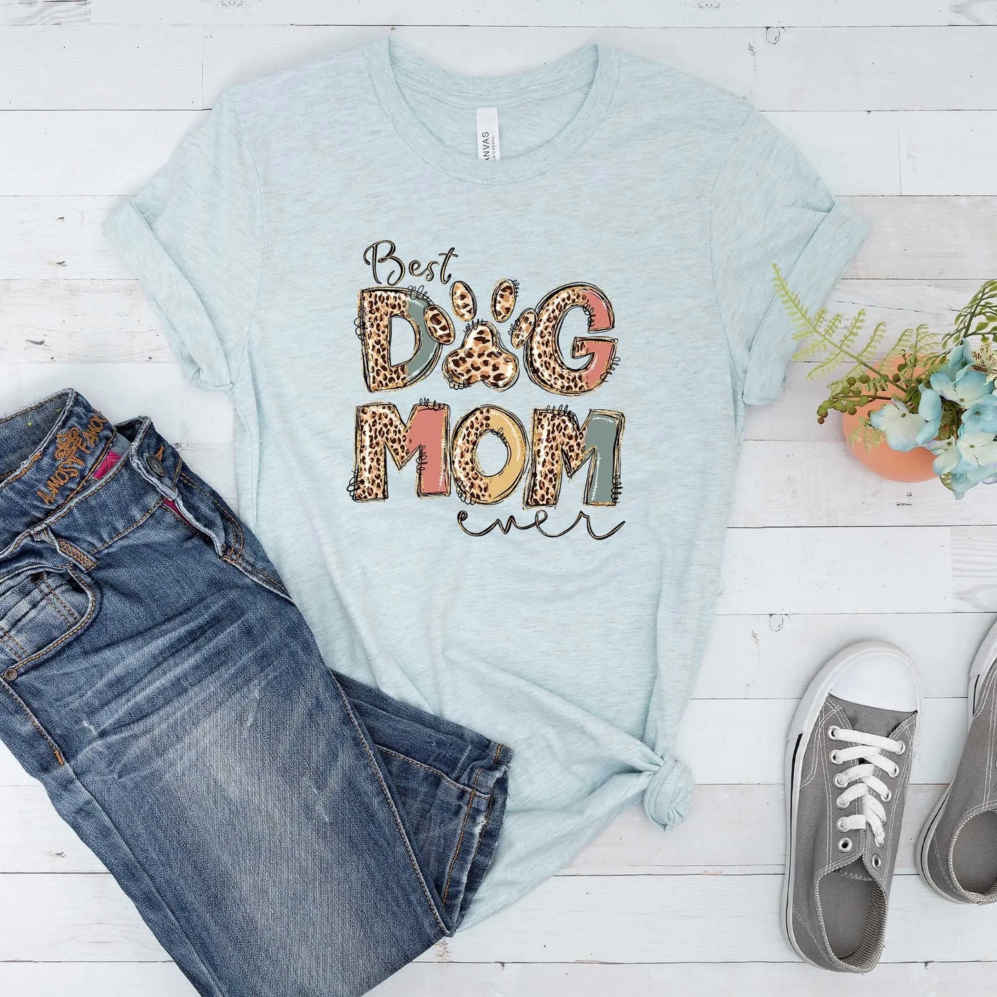 Best Dog Mom Ever t-shirt Amazing Faith Designs