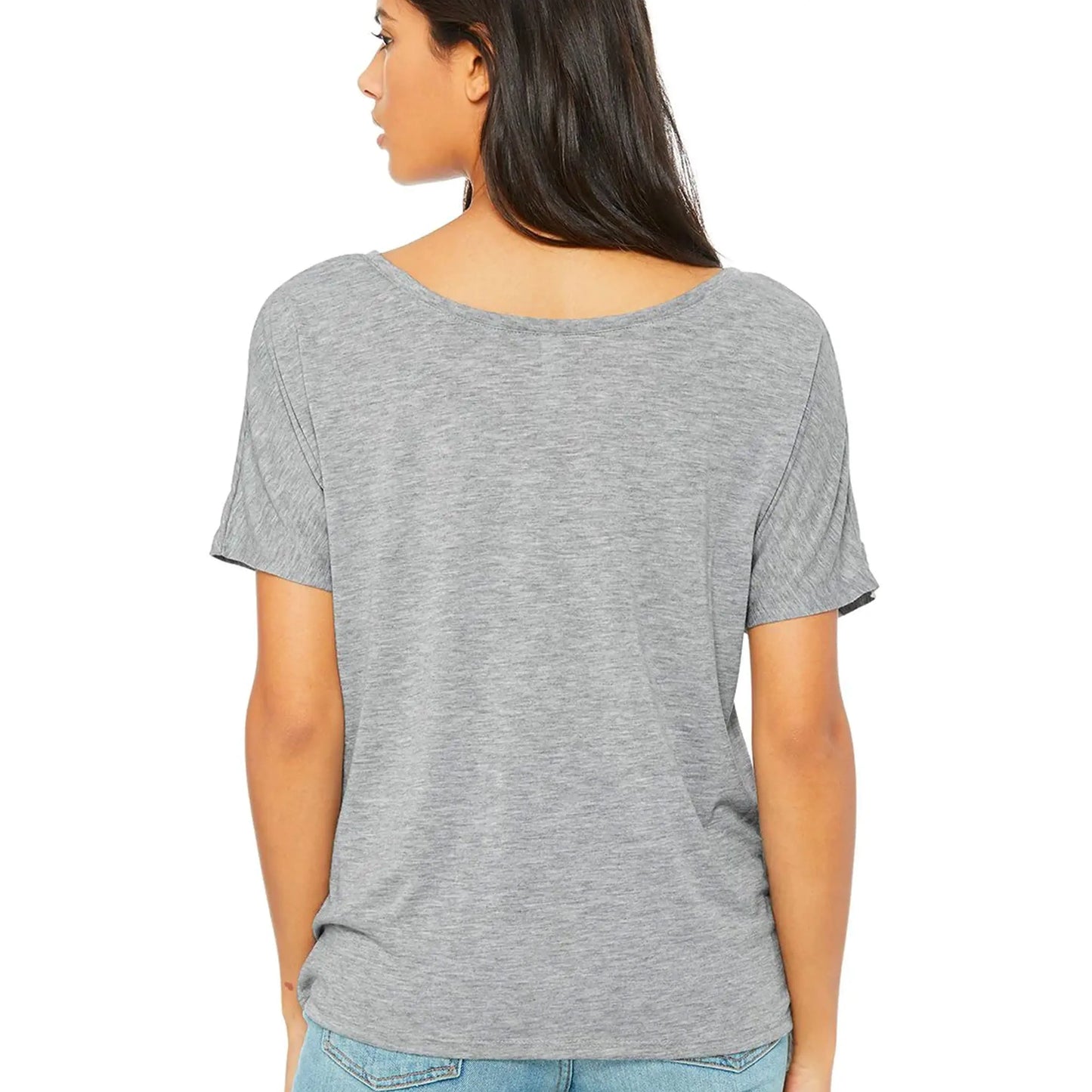 Blessed Mama Pastel Leopard Womens Flowy T-Shirt SPOD