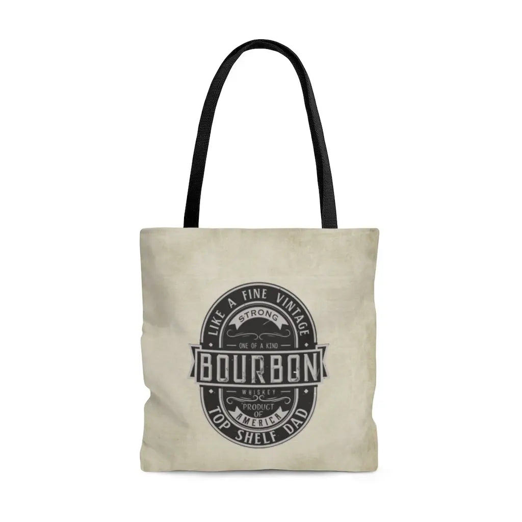 Bourbon Dad Tote Bag | Beach Bag | Father's Day gift Printify