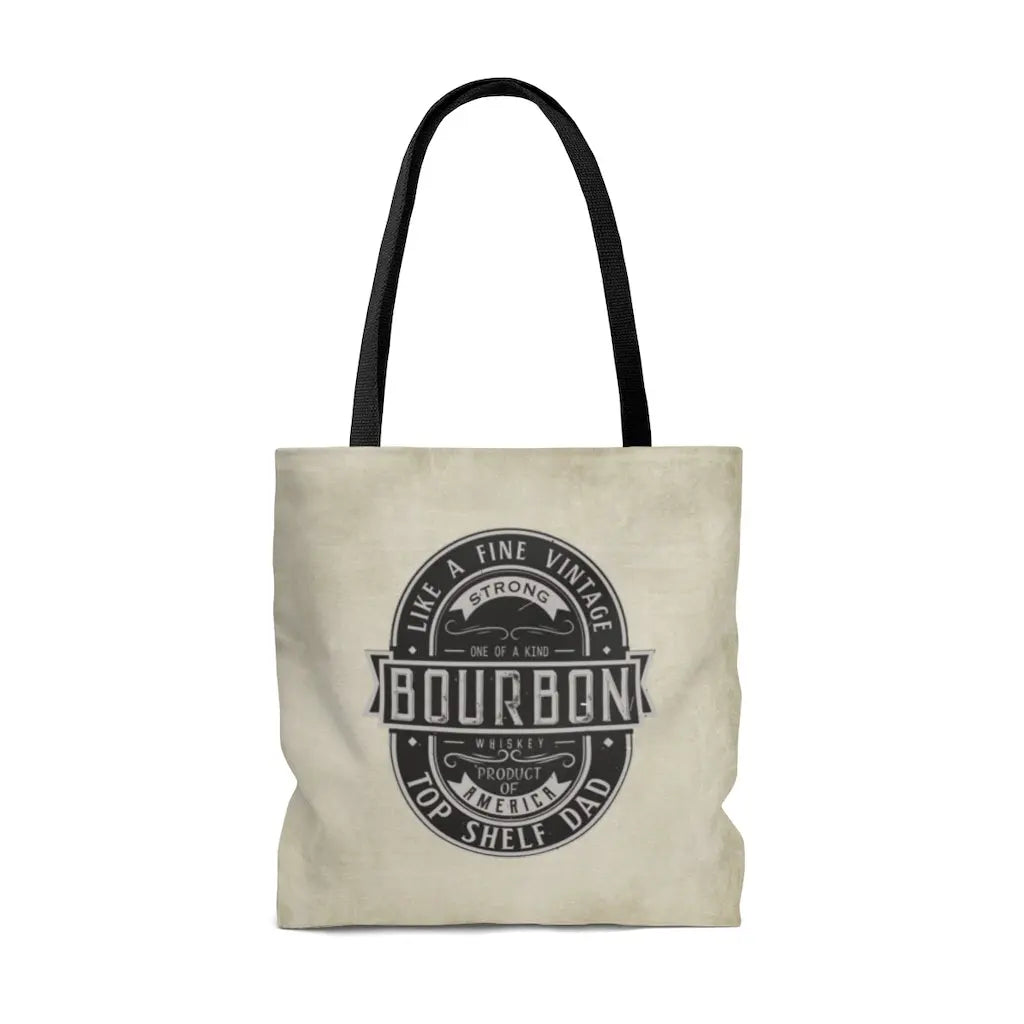 Bourbon Dad Tote Bag | Beach Bag | Father's Day gift Printify