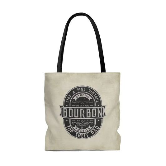 Bourbon Dad Tote Bag | Beach Bag | Father's Day gift Printify