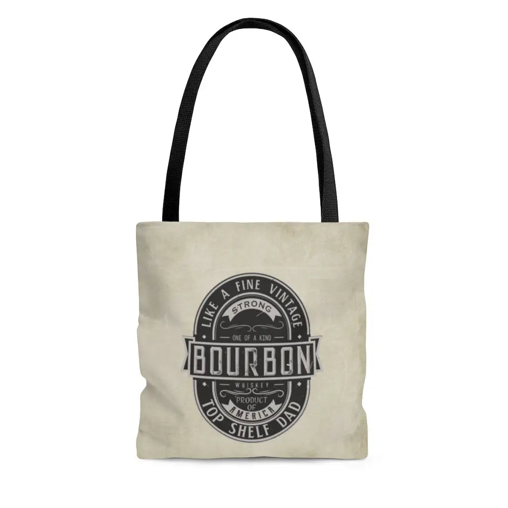 Bourbon Dad Tote Bag | Beach Bag | Father's Day gift Printify