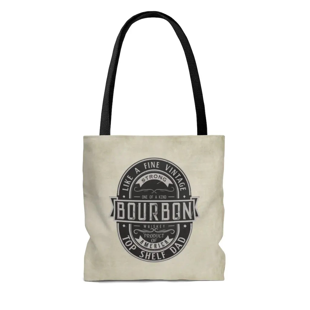 Bourbon Dad Tote Bag | Beach Bag | Father's Day gift Printify